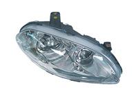 fiat Koplamp rechts met knipperlicht H7+H1 inclusief stelmotor