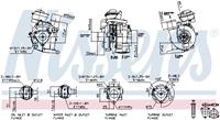 Turbocharger NISSENS 93217