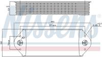 Ölkühler, Motoröl Nissens 91143