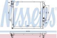 Radiator, motorkoeling NISSENS 69479