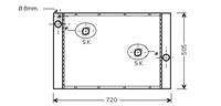 bmw Radiateur Benzine 520 / 525 Mt