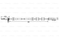 BOSCH ABS Sensor 0 265 007 883 Drehzahlsensor,Raddrehzahl Sensor PEUGEOT,CITROËN,PARTNER Combispace 5F,PARTNER Kasten 5,PARTNER Pritsche/Fahrgestell