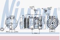 toyota Compressor, airconditioning 89516