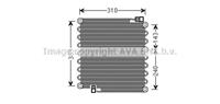highwayautomotive Condensator, airconditioner AVA COOLING FE5014