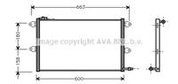 seat Condensor, airconditioning