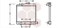 mazda RADIATEUR BENZINE 13 15 -AUTO zonder AIRCO