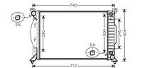 Audi Radiateur Benzine 2.4 At