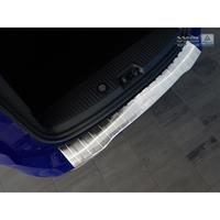 RVS Achterbumperprotector Ford Tourneo Courier/Transit Courier 2014-Ribs'