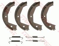 TRW Handbremsbeläge GS8606 Handbremsbacken,Bremsbackensatz, Feststellbremse JAGUAR,DAIMLER,XJ NAW, NBW,XJ X300,XJ XJ 40, 81,XJ,XK 8 Convertible QDV