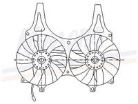 mercedes-benz Koelventilator