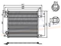Condensator, Airconditioner NISSENS 94800