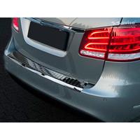 mercedes-benz Zwart-Chroom RVS Achterbumperprotector Mercedes E-Klasse W212 Kombi 2013-2016Ribs'