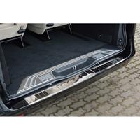 mercedes-benz Chroom RVS Achterbumperprotector Mercedes Vito / V-Klasse 2014-Ribs'