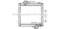 avacooling Radiateur AVA COOLING JD2009