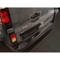 Zwart RVS Achterbumperprotector Opel Vivaro & Renault Trafic 2014- / Fiat Talento 2016-Ribs'