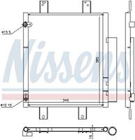 daihatsu Condensor, airconditioning 940612