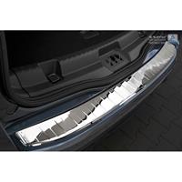 Chroom RVS Achterbumperprotector Ford S-Max II 2015-Ribs'