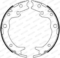 Bremsbackensatz, Feststellbremse Hinterachse Ferodo FSB4019