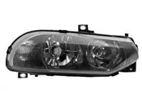 alfaromeo Koplamp rechts met knipperlicht H1+H7 Gerookt 0156964