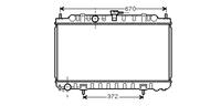 nissan RADIATEUR SUNNY NEO 13i/15i MT 00-