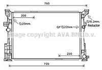 mercedes Radiateur MS2654