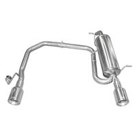 100% RVS Sportuitlaat Peugeot 208 1.6 16V Turbo GTI 200pk 2013-2015 Duplex 1x102mm