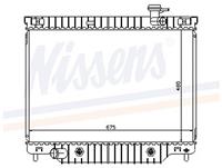 NISSENS Kühler, Motorkühlung CHEVROLET,SAAB 69211 R13598,52485546 Kühler,Wasserkühler,Autokühler,Motorkühler