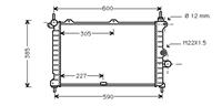 opel RADIATEUR DIESEL 1.7 Turbo Diesel