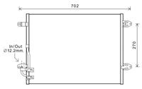 Volkswagen CONDENSOR Passat VIII 1.6TDi 11- 58005323