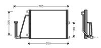opel AIRCO CONDENSOR 2.0 TDi