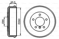 BOSCH Bremstrommel 0 986 477 038  MERCEDES-BENZ,PUCH,G-CLASS W463,G-CLASS W460,G-CLASS W461,T1 Bus 601,T1 Pritsche/Fahrgestell 602,T1 Kasten 602