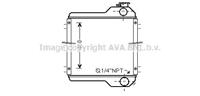 highwayautomotive Radiateur AVA COOLING CS2017