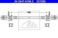 Bremsschlauch Hinterachse innen ATE 24.5247-0190.3