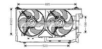 peugeot Koelventilatorwiel