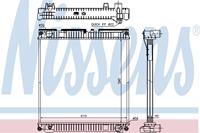 Radiator, motorkoeling NISSENS 67224A