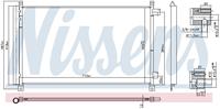 Condensator, airconditioner NISSENS 940548