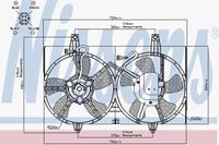 nissan Koelventilatorwiel