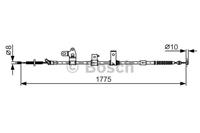 toyota Handremkabel BC1231