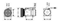 peugeot Airco Compressor 3.0 24v