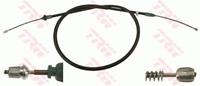 TRW Handbremsseil GCH1750 Bremsseil,Seilzug Feststellbremse PEUGEOT,206 Schrägheck 2A/C,206 SW 2E/K,206+ T3E,206 Stufenheck,206 Van