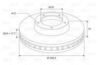 renault Brake Disc X2 Ren Clio I Ii Mã‰gane I