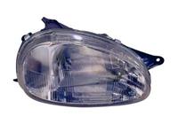 opel Koplamp Rechts Met Knipperlicht +reglinks Elect.