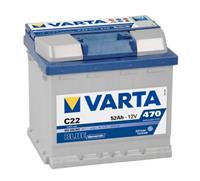 bmw Varta Accu Blue Dynamic C22 52 Ah