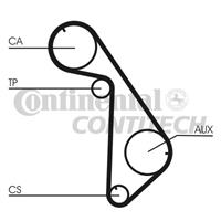 CONTITECH Zahnriemen CT825 Steuerriemen VOLVO,MITSUBISHI,940 II Kombi 945,940 Kombi 945,240 Kombi P245,240 P242, P244,940 944,940 II 944,960 964