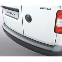 ABS Achterbumper beschermlijst Volkswagen Caddy II 2004-2015 (voor ongespoten bumpers) Zwart