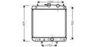 daihatsu Radiateur Benzine 1.3 / 1.6