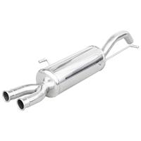 100% RVS Sportuitlaat Peugeot RCZ 1.6 THP 156pk 2010- 54mm