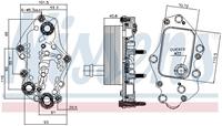 Ölkühler, Motoröl Nissens 90982