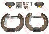 TRW Bremsensatz, Trommelbremse GSK1032  RENAULT,4 112_,5 122_,4 Kasten R21_, R23_,6 118_,5 Kasten 238_