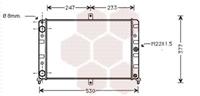 Radiateur Lada Samara 2108/9 Mt 87-